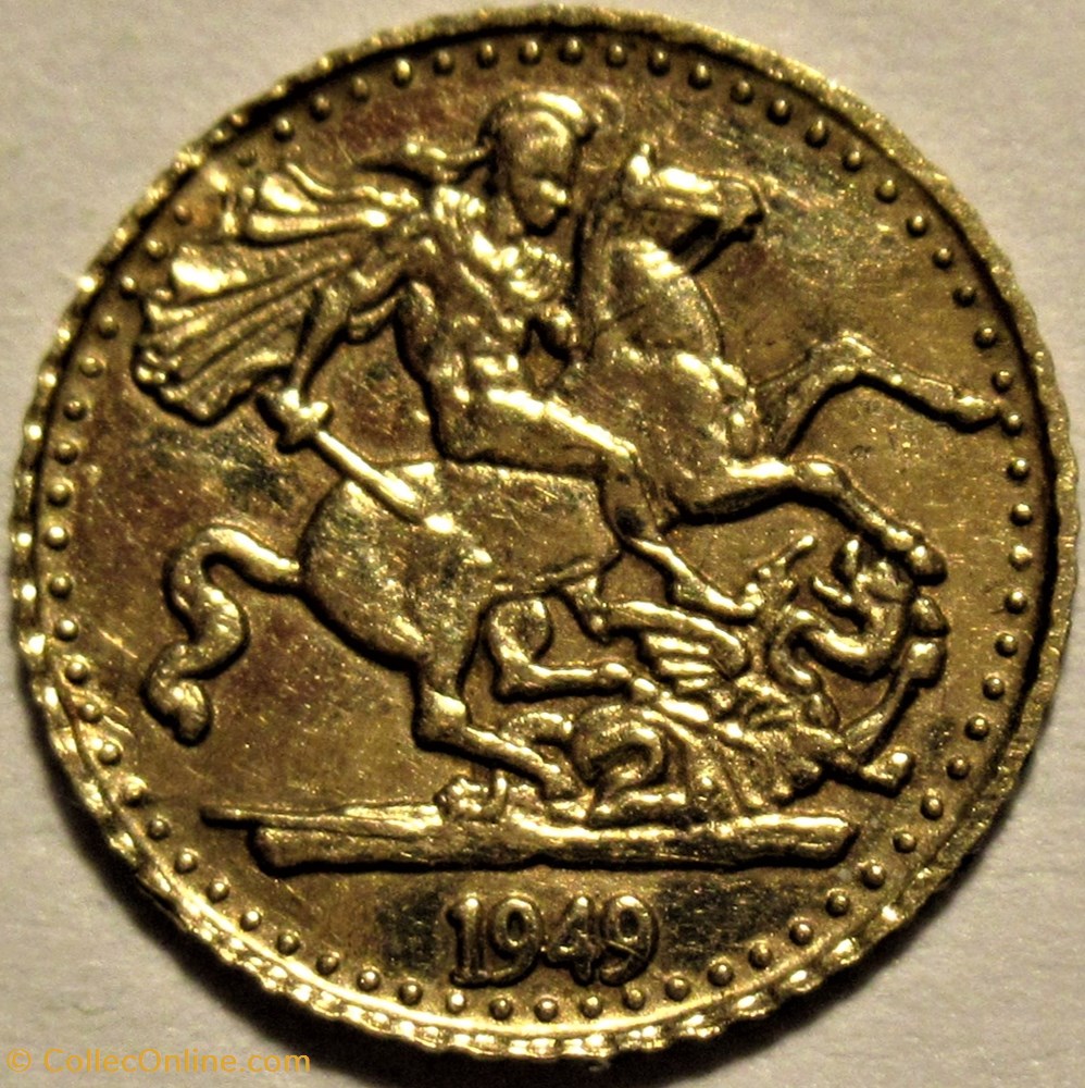 Great Seal of the United States & St George Gold Token 1949 3 monnaies jetons mereaux great seal of the united states st george gold token 1949