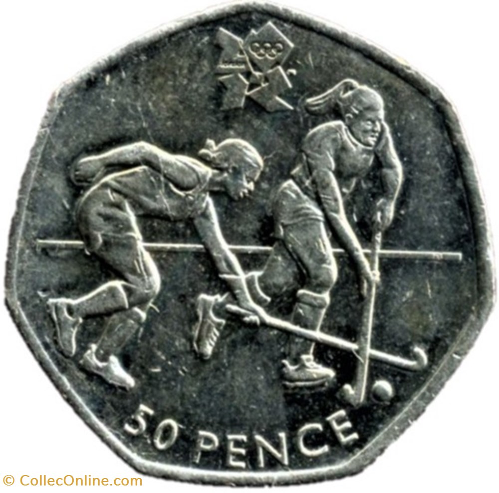 Elizabeth II - 50 Pence 2011, London Olympics 2012 monnaies monde royaume uni elizabeth ii 50 pence 2011 london olympics 2012