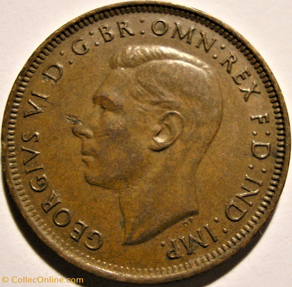 George VI - Half Penny 1938 Melbourne - Australia monnaie monde australie george vi half penny 1938 melbourne australia