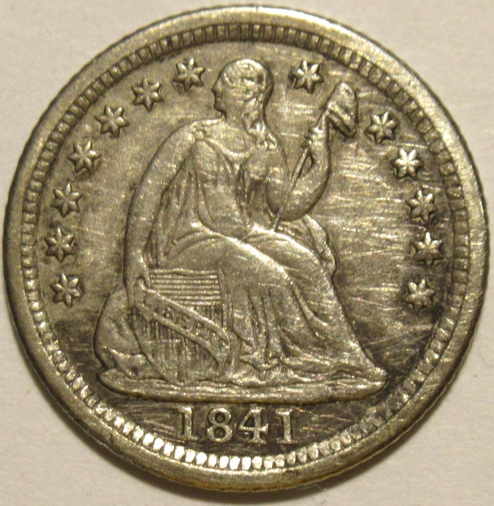1841 O Half Dime monnaies monde etats unis 1841 o half dime