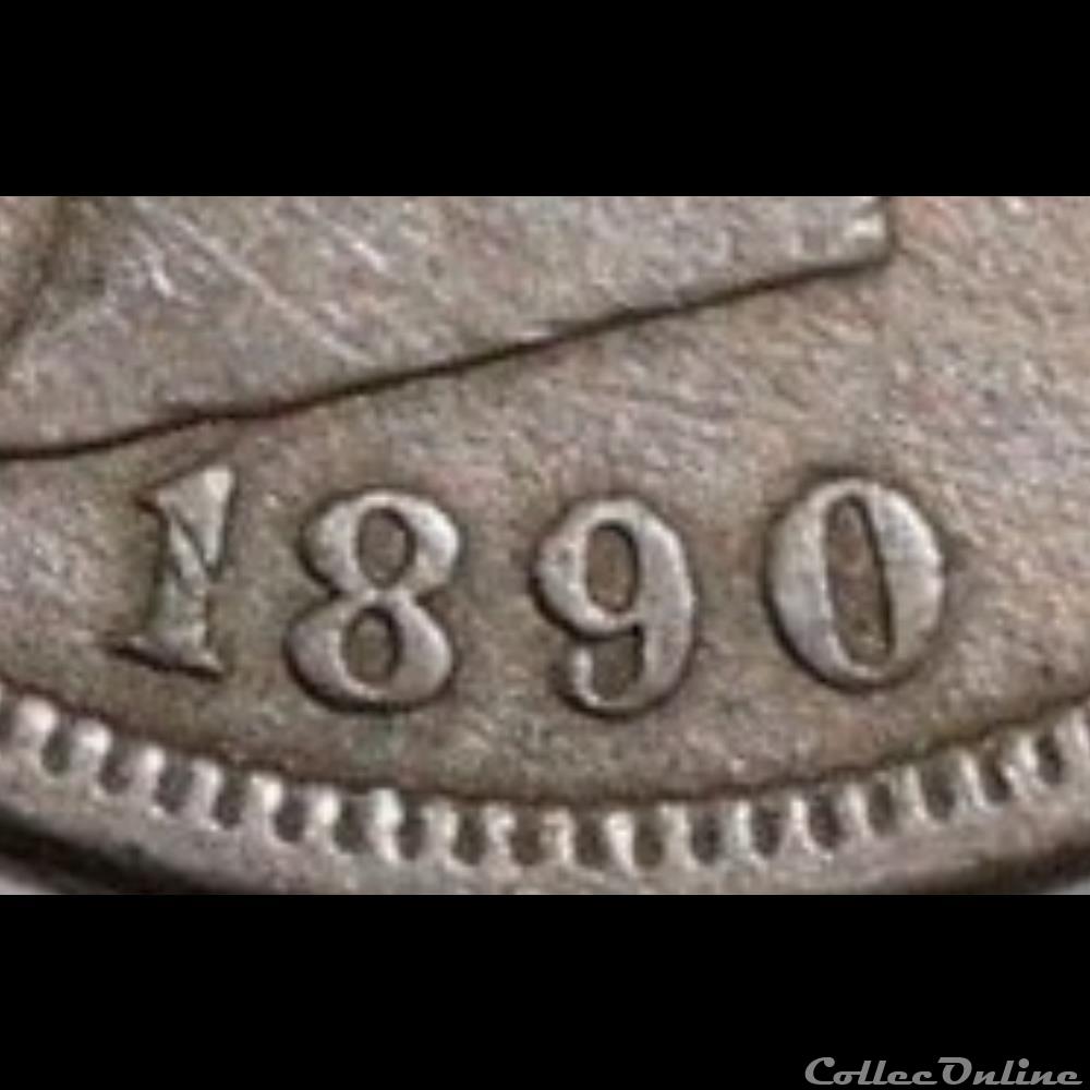 monnaies monde etats unis 1890 5 cents