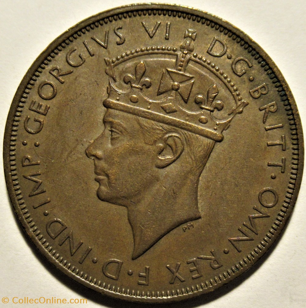 George VI - 1/12 Shilling 1947 - Jersey (ex.3) 2 monnaies monde george vi 1 12 shilling 1947 jersey ex 3