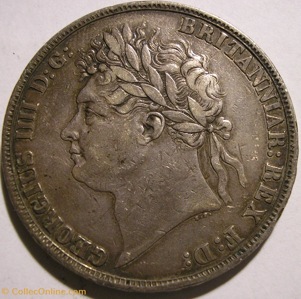 George IV - One Crown 1822 - Kingdom of Great Britain (ex.2) - Coins