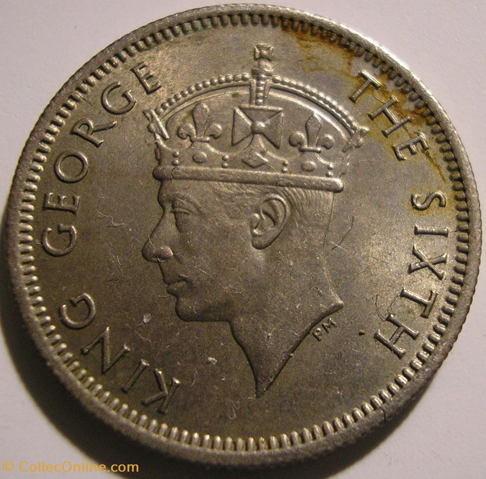 George VI - 10 Cents 1950 - Malaysia - Coins - World - Face value 10 cents