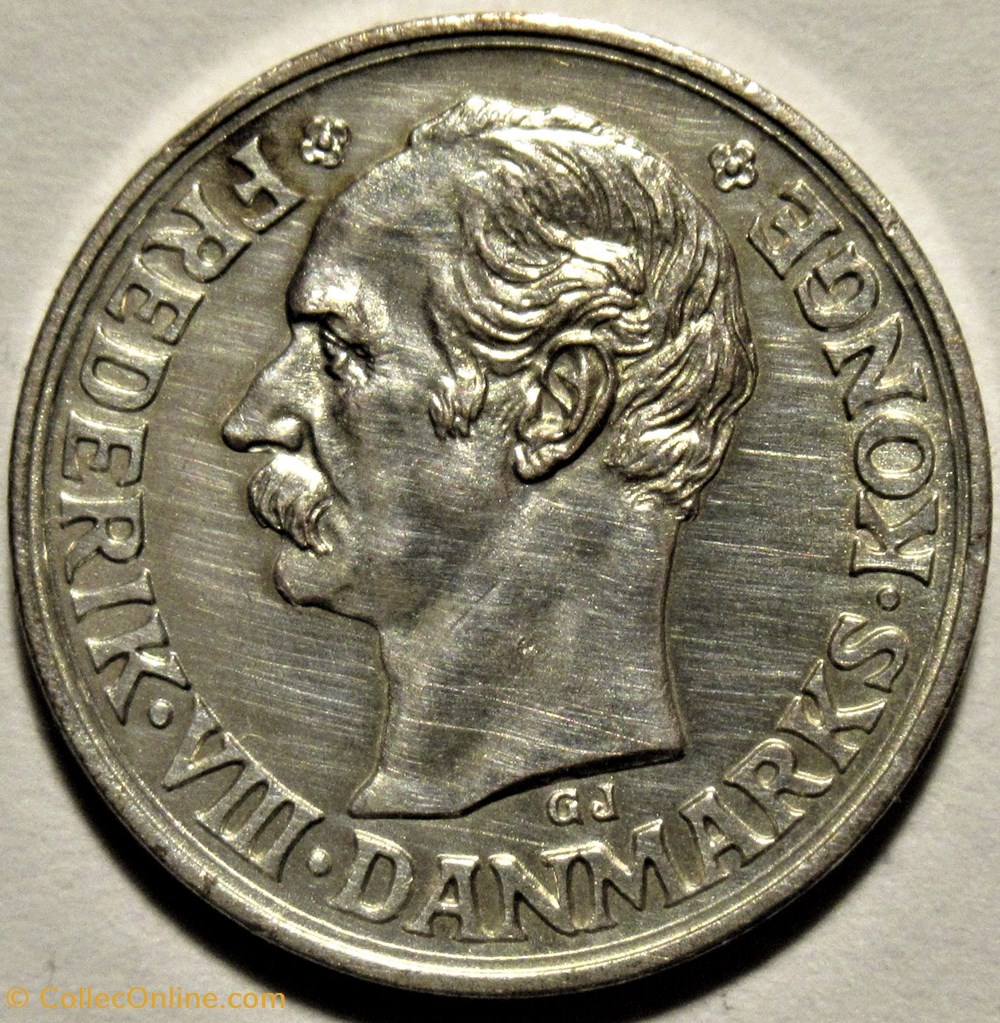 Frederik VIII Denmark - 10 Øre 1907 monnaies monde danemark frederik viii denmark 10 re 1907