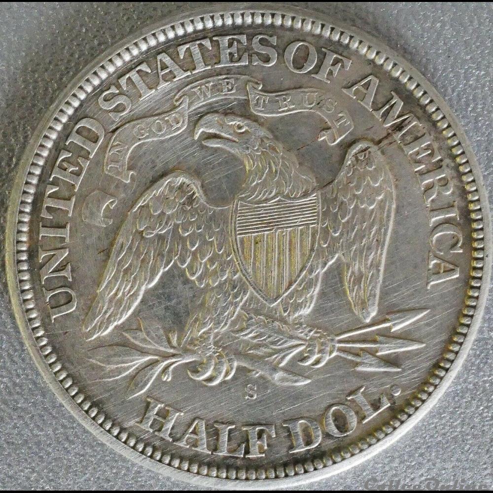 1870 S - Half Dollar monnaies monde etats unis 1870 s half dollar