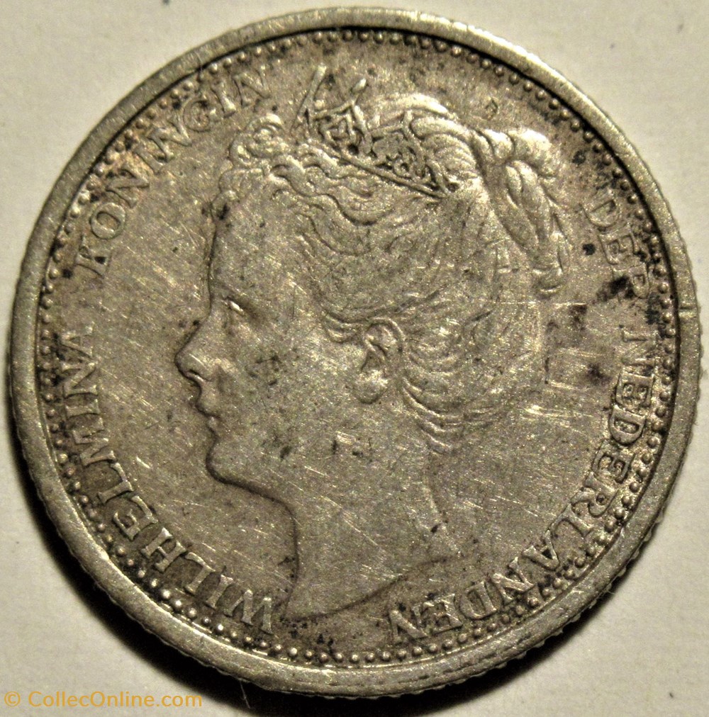 Wilhelmina of Nederland - 10 Cents 1904 2 monnaies monde pays bas wilhelmina of nederland 10 cents 1904