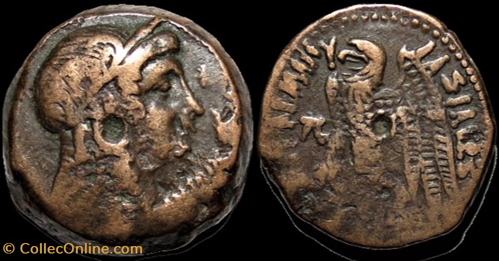 monnaies antiques grecques cleopatra i ptolemy vi 180 176 dichalkon 26