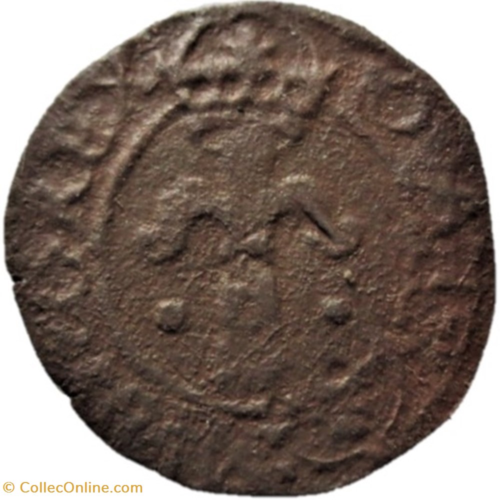 Johan III of Sweden - 1 Fyrk 1592 monnaies europe medievale royaume suede johan iii of sweden 1 fyrk 1592