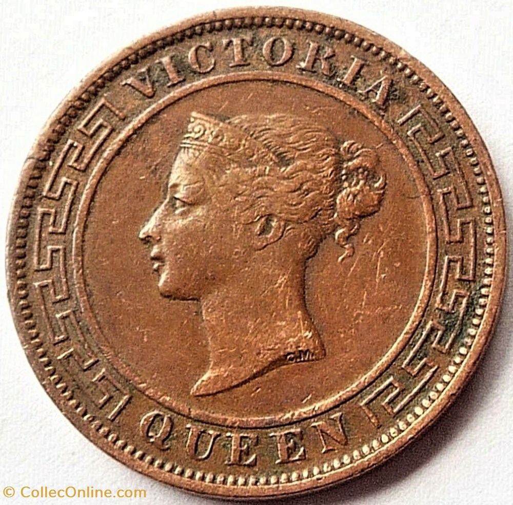 monnaies monde sri lanka victoria one cent 1901 ceylon