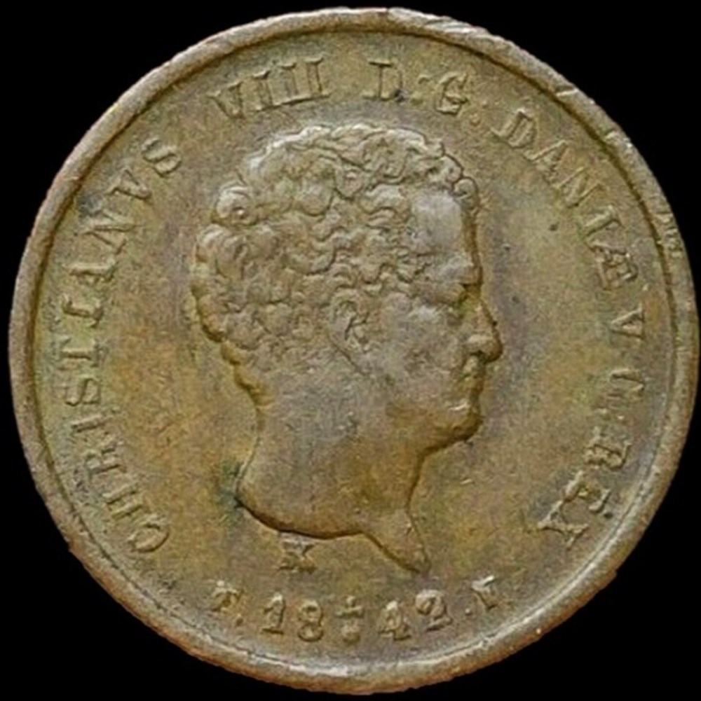 monnaies monde danemark christian viii denmark 1 5 rigsbankskilling 1842