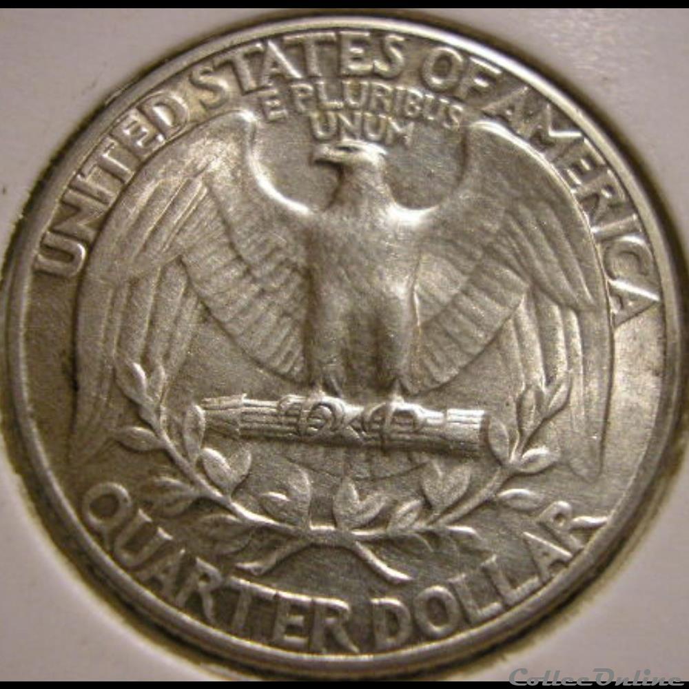 1945 Quarter Dollar - Doubling monnaie monde etat uni 1945 quarter dollar doubling