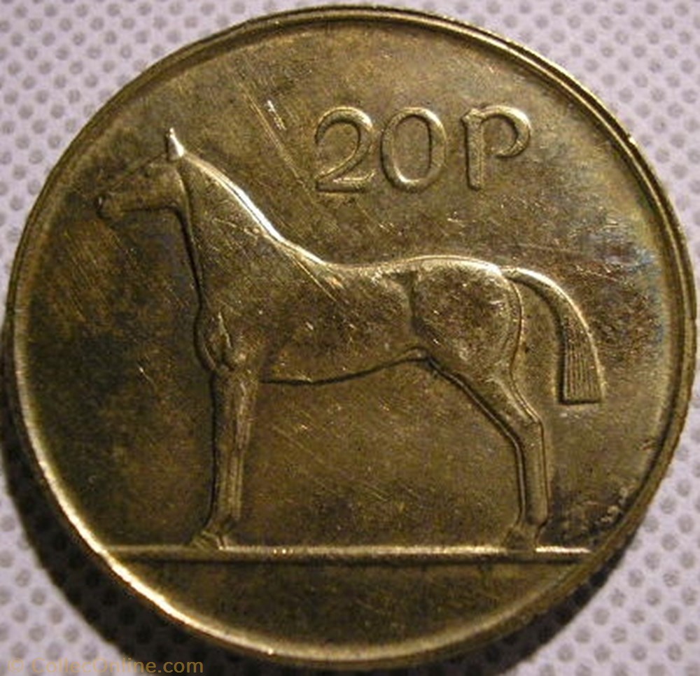 20 Pence 1988 monnaie monde irlande 20 pence 1988