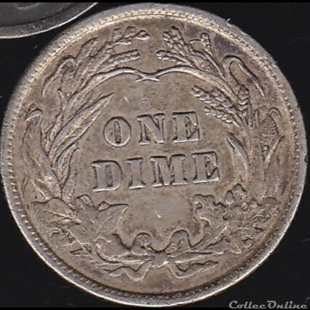1901 Dime monnaies monde etats unis 1901 dime