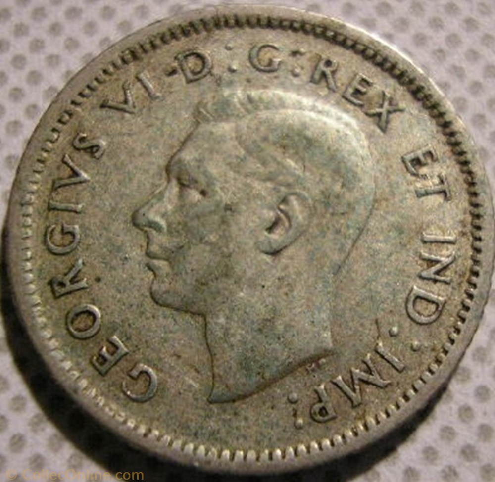George VI - 10 Cents 1940 monnaie monde canadum george vi 10 cents 1940