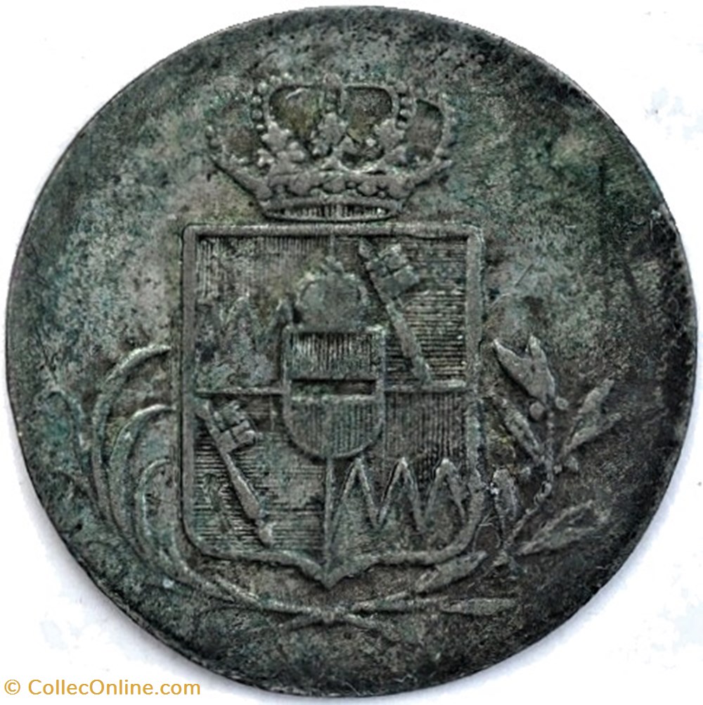 3 Kreuzer, 1808 Grand Duchy of Würzburg - Ferdinand III of Habsburg-Lorraine monnaies monde allemagne 3 kreuzer 1808 grand duchy of wurzburg ferdinand iii of habsburg lorraine