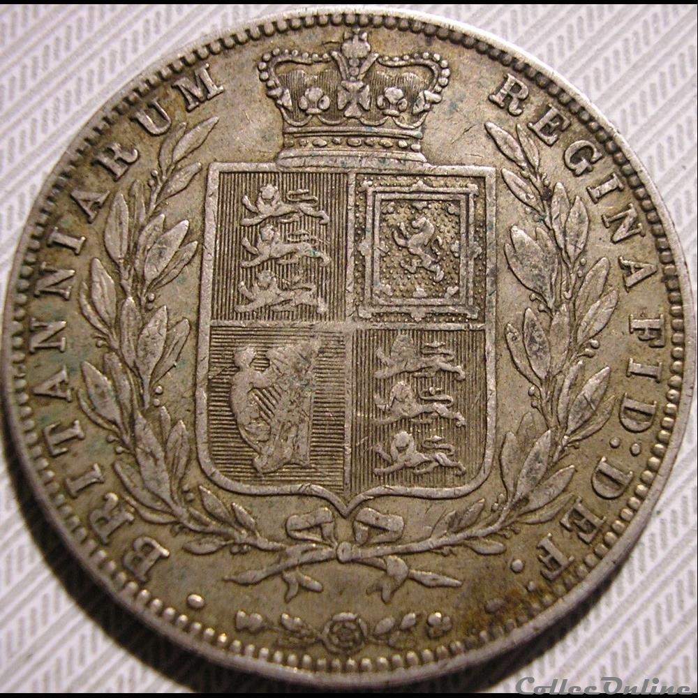 monnaies monde royaume uni victoria half crown 1875 kingdom of great britain