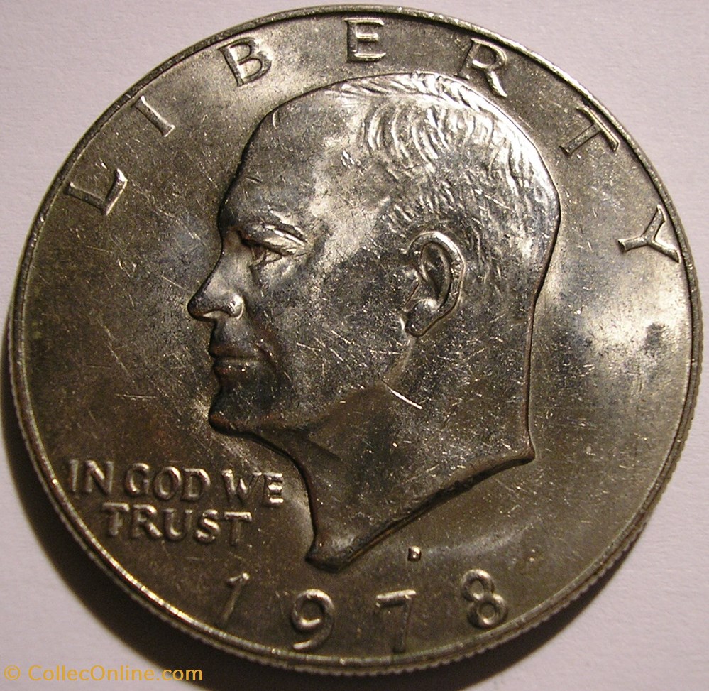 1978 Denver Dollar monnaie monde etat uni 1978 denver dollar