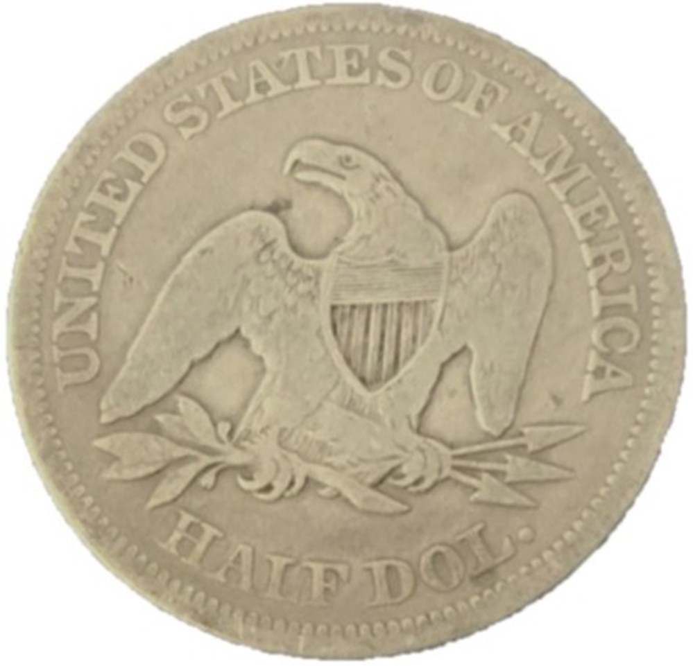 1849 - Half Dollar monnaies monde etats unis 1849 half dollar