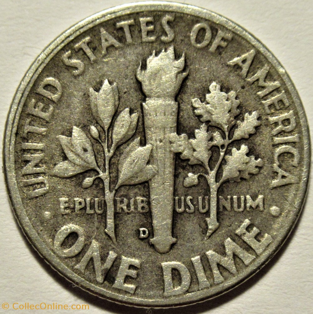 monnaies monde etats unis 1950 denver dime