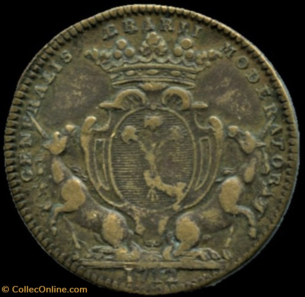 Nicolas Desmaretz - Jeton 1712, Administrateur du Royaume monnaies paranumismatique jetons poids nicolas desmaretz jeton 1712 administrateur du royaume