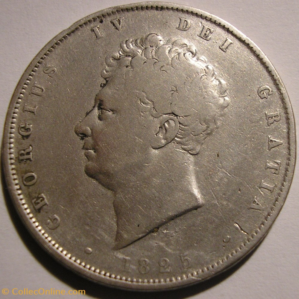 George IV - Half Crown 1825 monnaie monde royaume uni george iv half crown 1825