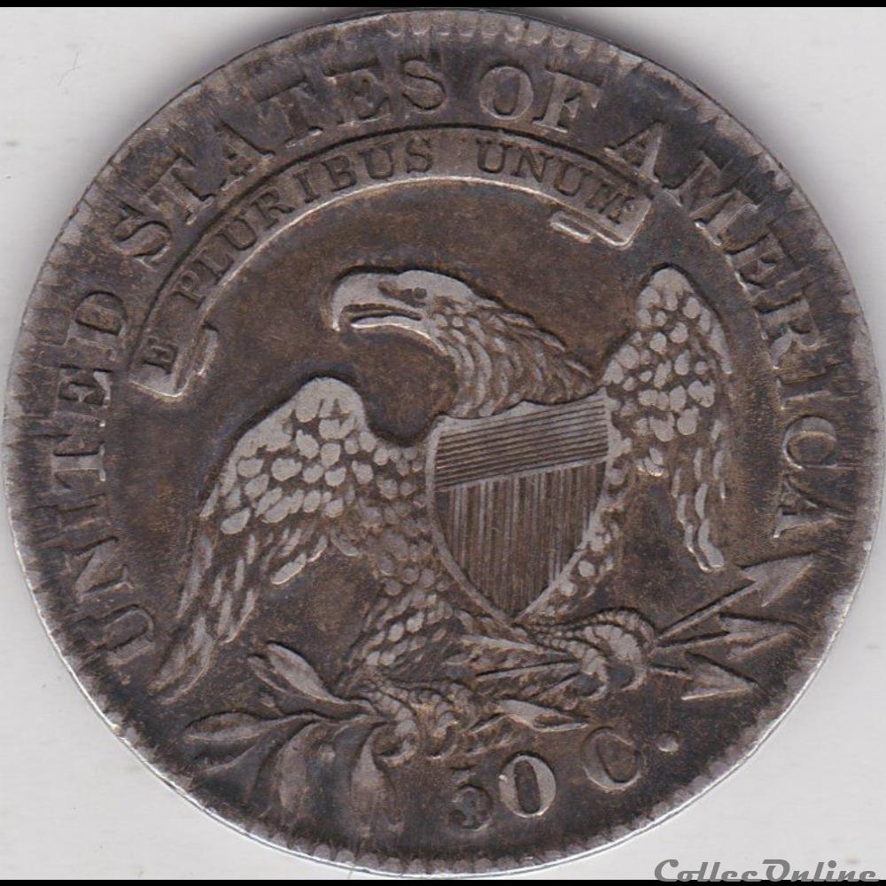 1833 Capped Bust Lettered Edge monnaie monde etat uni 1833 capped bust lettered edge
