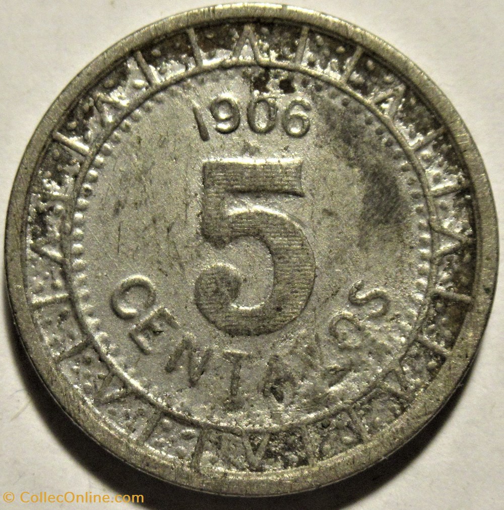México - 5 Centavos 1906 - E.U Mexicanos monnaies monde mexique mexico 5 centavos 1906 e u mexicanos