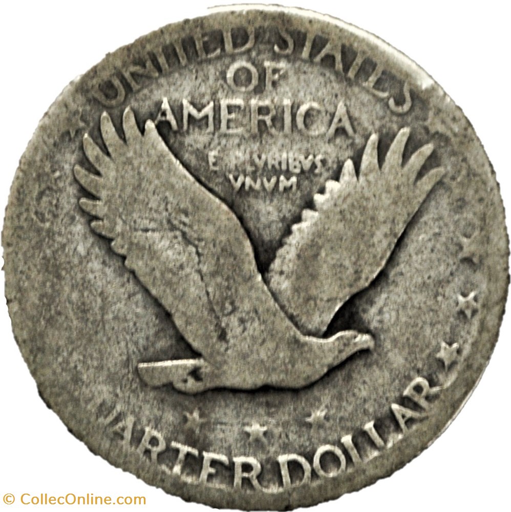 1927 Denver Quarter Dollar monnaies monde etats unis 1927 denver quarter dollar