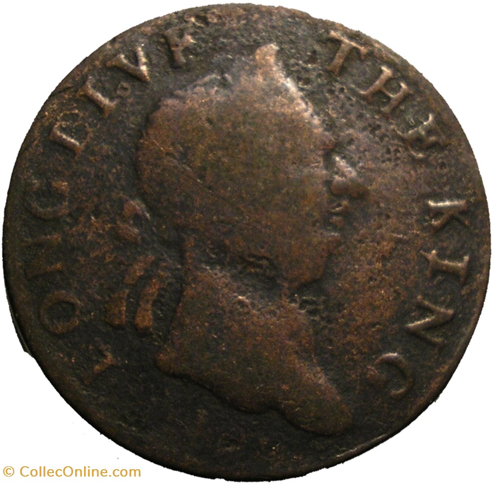 monnaies monde royaume uni 1761 george iii long live halfpenny north wales ireland