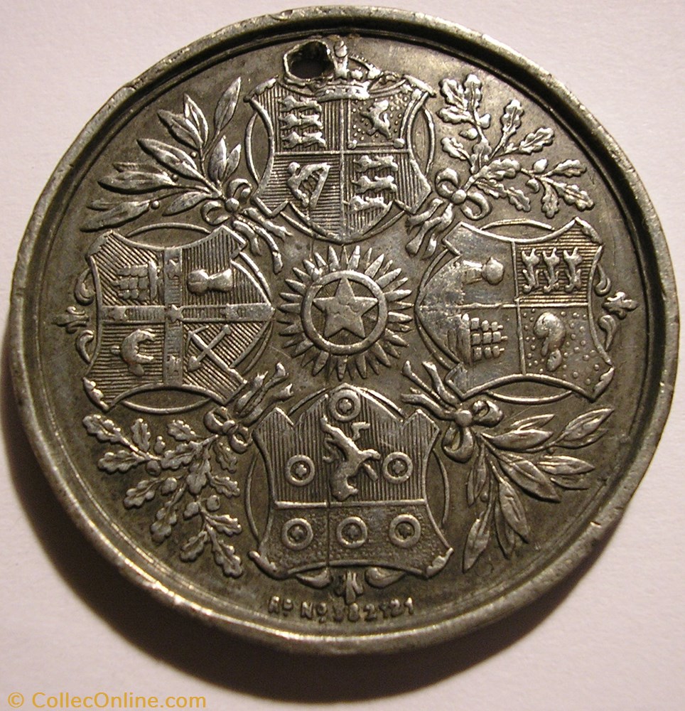 medaille royaume uni edward vii alexandra 1902 coronation medal uk