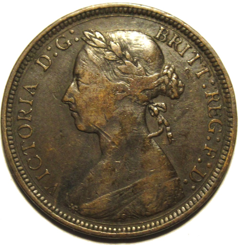 Victoria - Half Penny 1892 - Great Britain monnaies monde royaume uni victoria half penny 1892 great britain