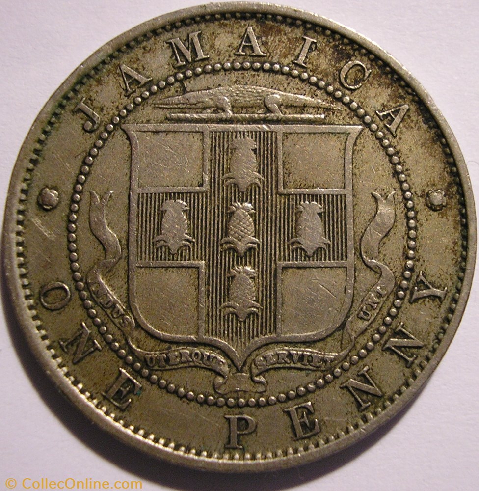 George V - One Penny 1926 - Jamaica monnaie monde jamaique george v one penny 1926 jamaica