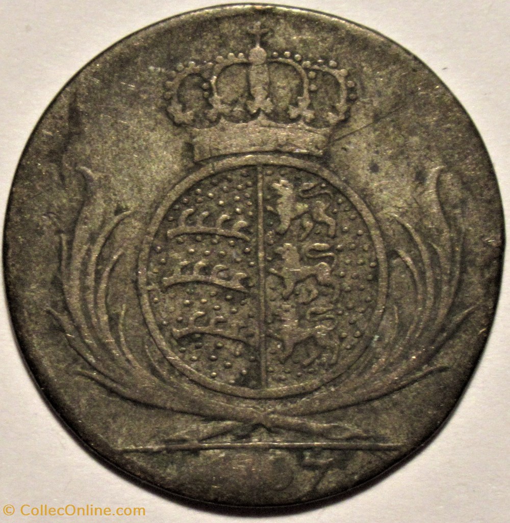 Friedrich I - 6 Kreuzer 1807 - Kingdom of Württemberg monnaies europe medievale a saint empire romain germanique friedrich i 6 kreuzer 1807 kingdom of wurttemberg