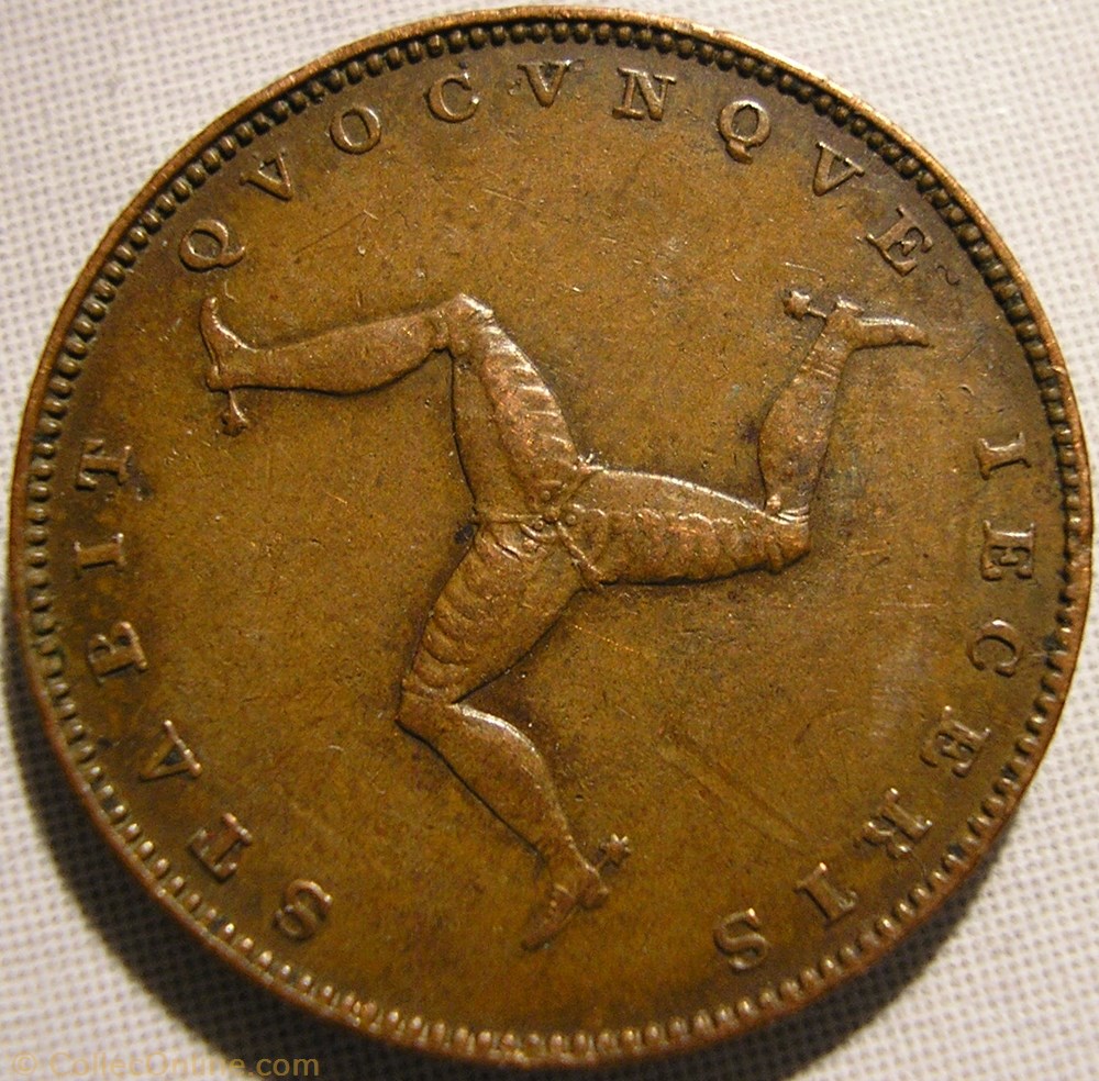 Victoria - Farthing 1839 - Isle of Man monnaie monde ile de victoria farthing 1839 isle of man