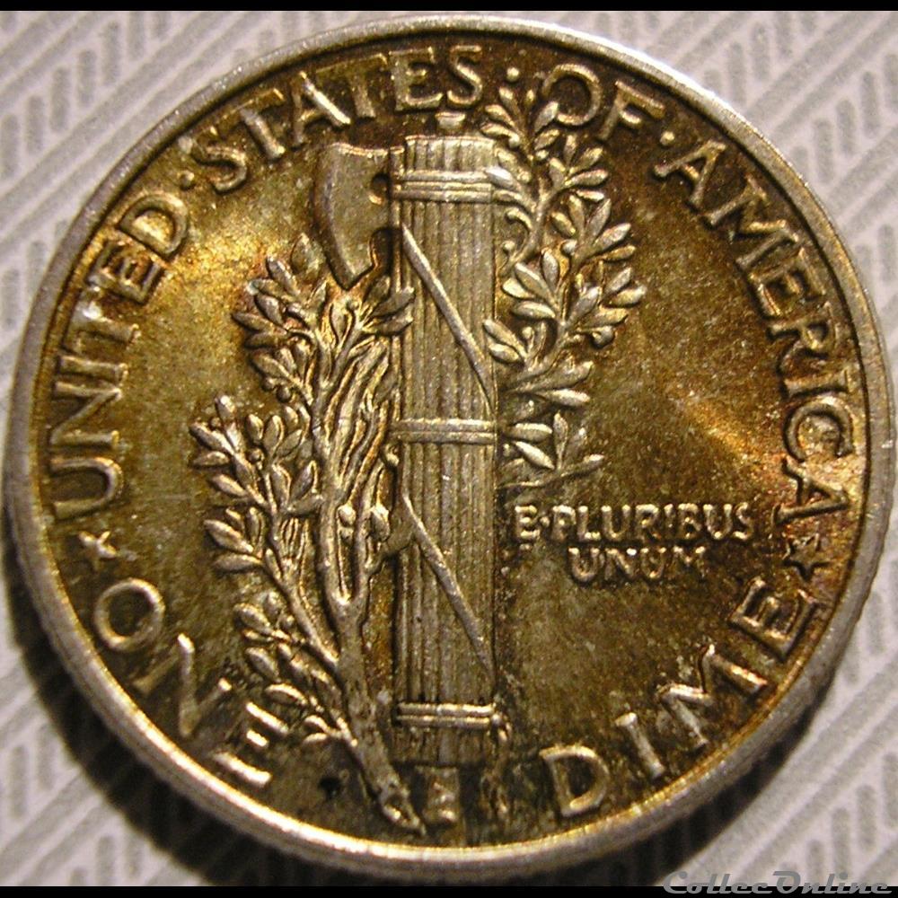 monnaies monde etats unis 1944 dime