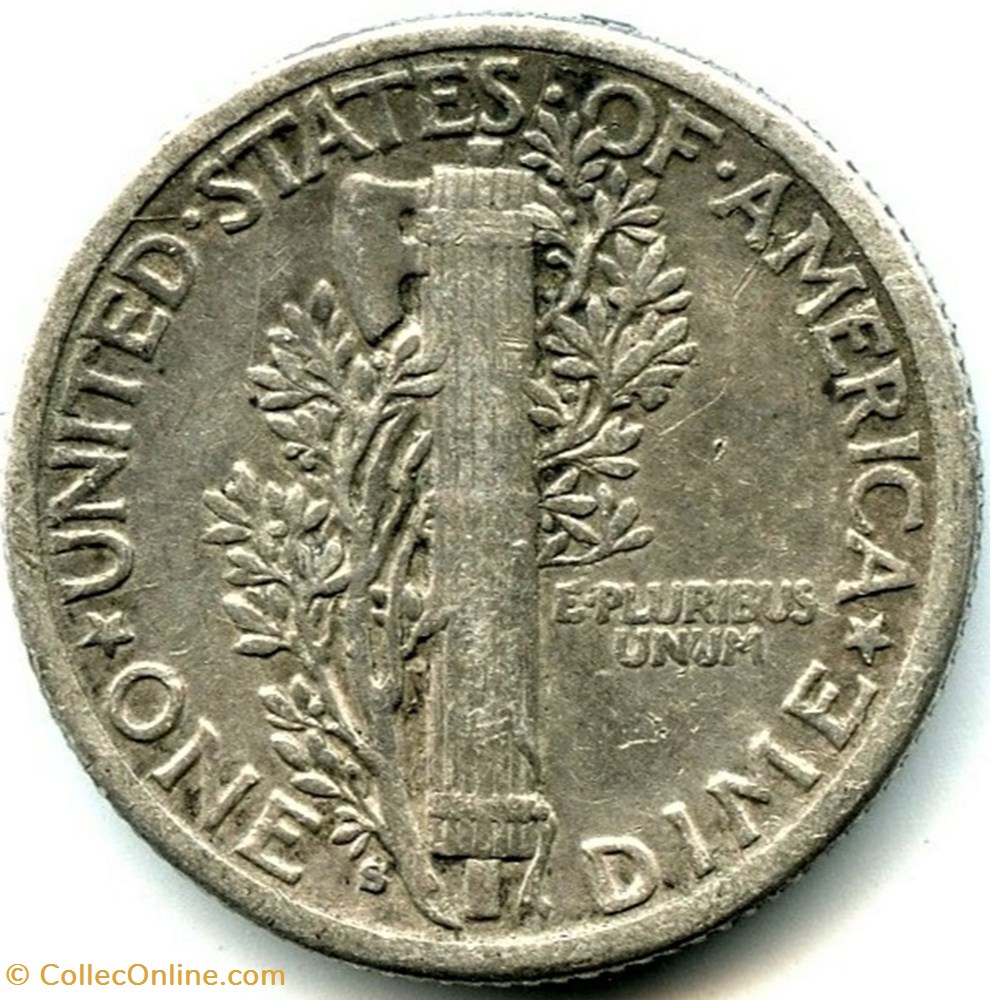 1917 San Francisco Dime - Variety mint mark monnaies monde etats unis 1917 san francisco dime variety mint mark