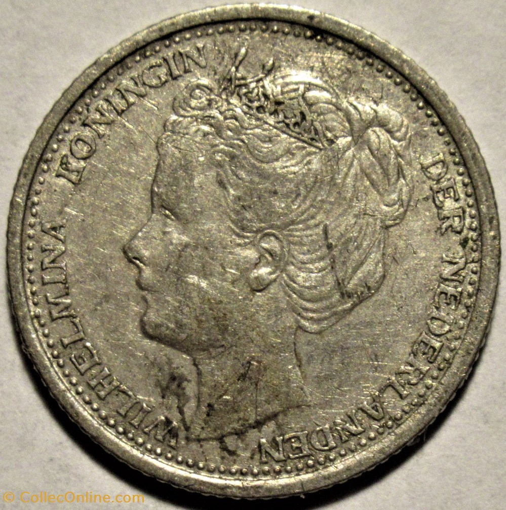 Wilhelmina of Nederland - 10 Cents 1905 2 monnaies monde pays bas wilhelmina of nederland 10 cents 1905