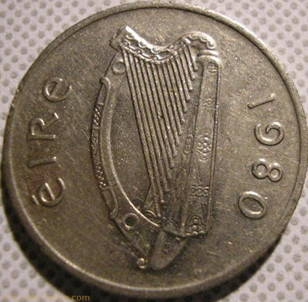 5 Pence 1980 monnaie monde irlande 5 pence 1980