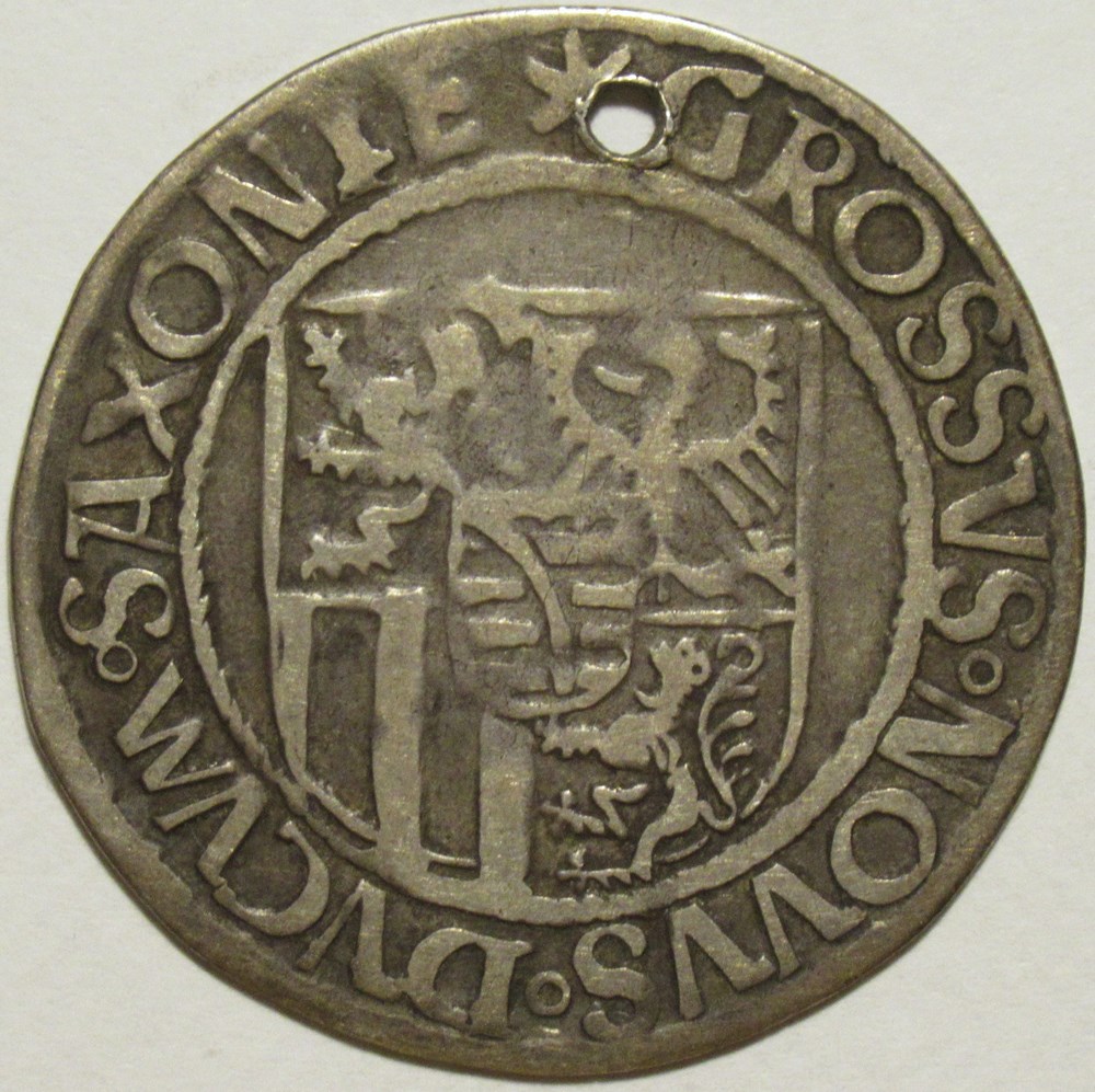 Friedrich III - c.1507 Schreckenberger "Engelsgroschen" - Electorate of Saxony monnaies europe medievale saint empire romain germanique friedrich iii c 1507 schreckenberger engelsgroschen electorate of saxony