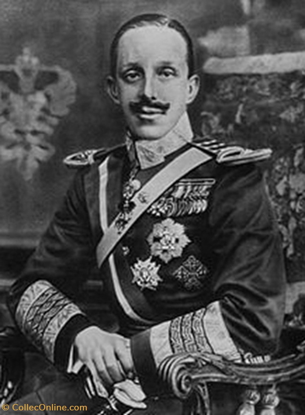 Alphonse XIII King of Spain (1886-1931) Marque-Page monnaies monde espagne alphonse xiii king of spain 1886 1931 marque page