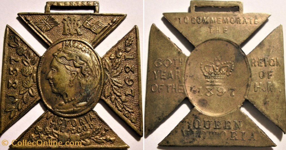 Medal - Diamond Jubilee Queen Victoria - Canada – Numista