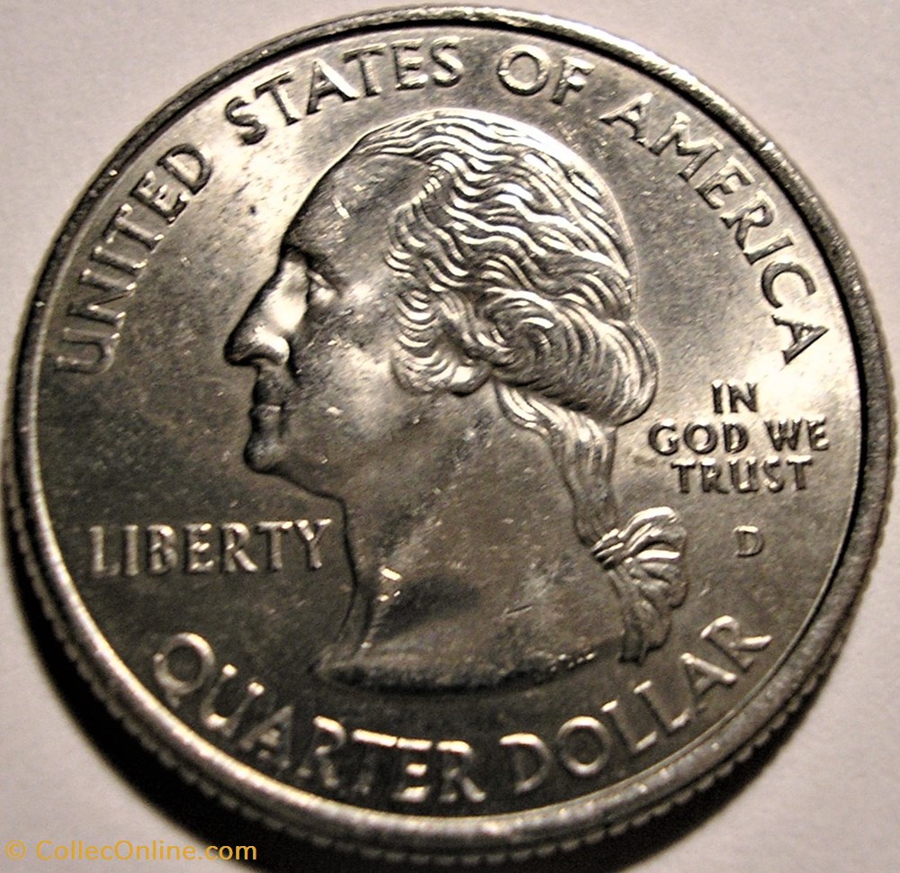 2002 D Quarter Dollar - Mississippi State monnaie monde etat uni 2002 d quarter dollar mississippi state