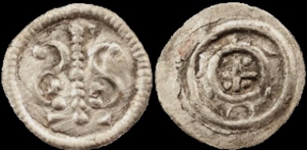 monnaies europe medievale royaume hongrie geza ii 1 denier c 1141 62 kingdom of hungary