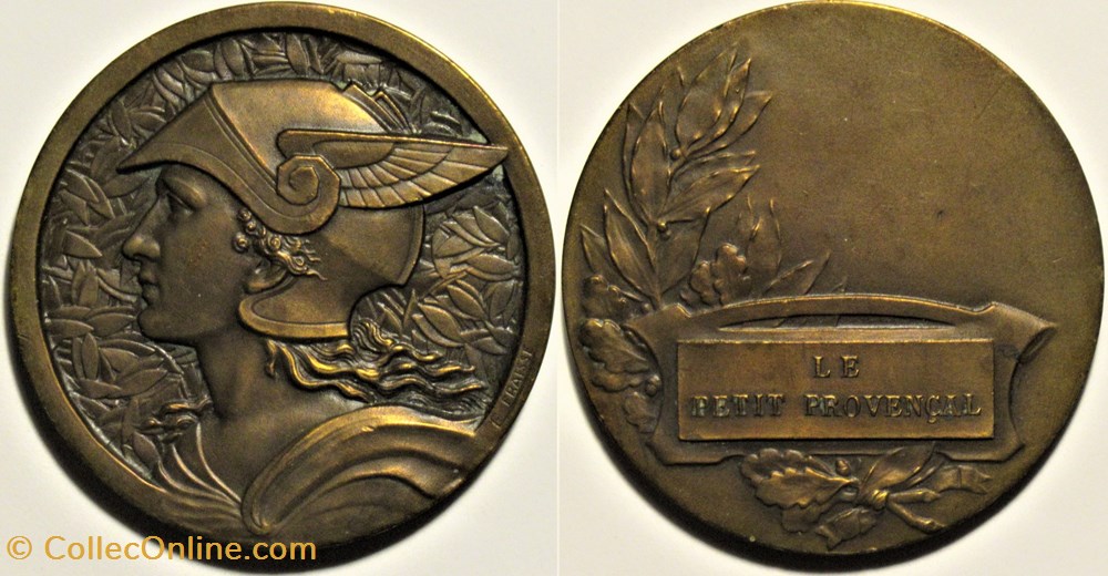 medailles france touristiques le petit provencal ca 1930 medaille edouard fraisse