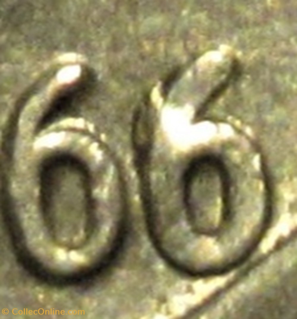 monnaies monde etats unis 1966 dime doubling date