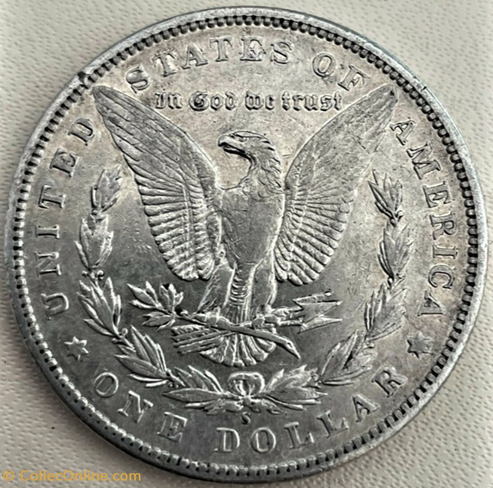 1898 San Francisco Dollar monnaies monde etats unis 1898 san francisco dollar