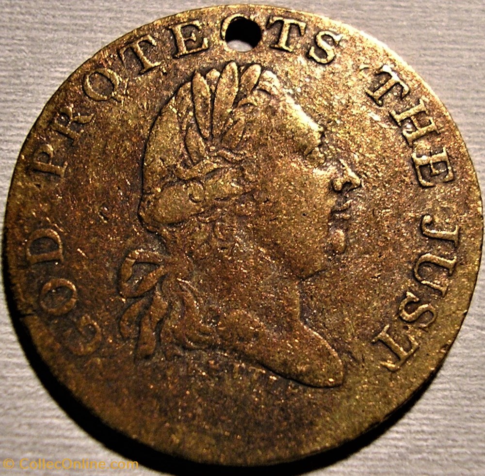George III - Golden Jubilee Token 1810 Great Britain - Kettle & Sons 2 monnaie jeton mereaux george iii golden jubilee token 1810 great britain kettle sons