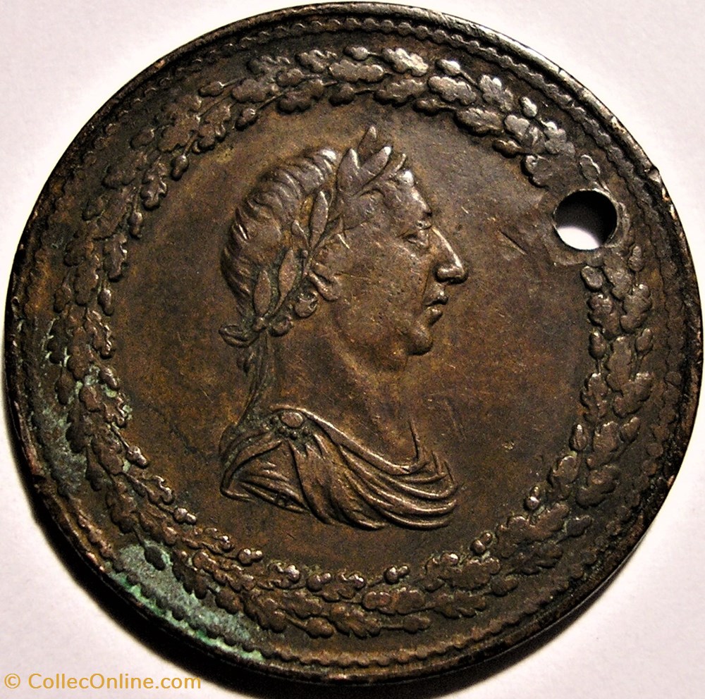 George III - HalfPenny Token 1812 - Thomas Halliday monnaie monde canadum george iii halfpenny token 1812 thomas halliday