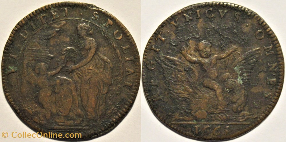 France - 1665 Jeton ou Treizain, Amour et Mariage monnaies paranumismatique jetons poids france 1665 jeton ou treizain amour et mariage